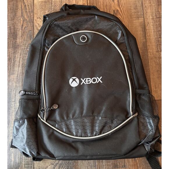 NWOT XBOX One Black Backpack Game Company Event Promo Giveaway Padded - Picture 1 of 4